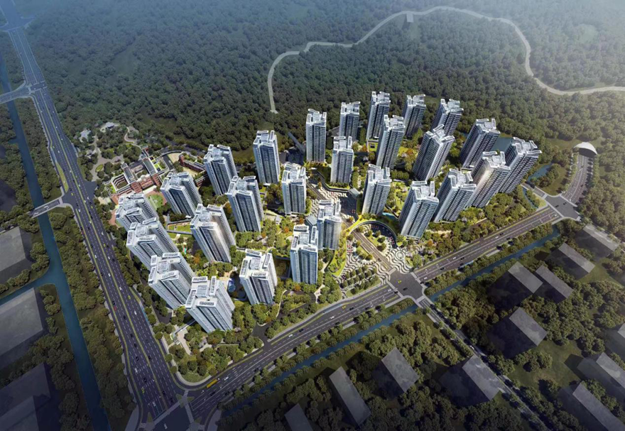 此外，橫琴粵澳深度合作區(qū)還為澳門居民專門打造了“澳門新街坊”項目，這是內(nèi)地第一個面向澳門居民的集居住、教育、社區(qū)服務、醫(yī)療等多功能于一體的綜合性民生項目。圖為“澳門新街坊”規(guī)劃設計效果圖。