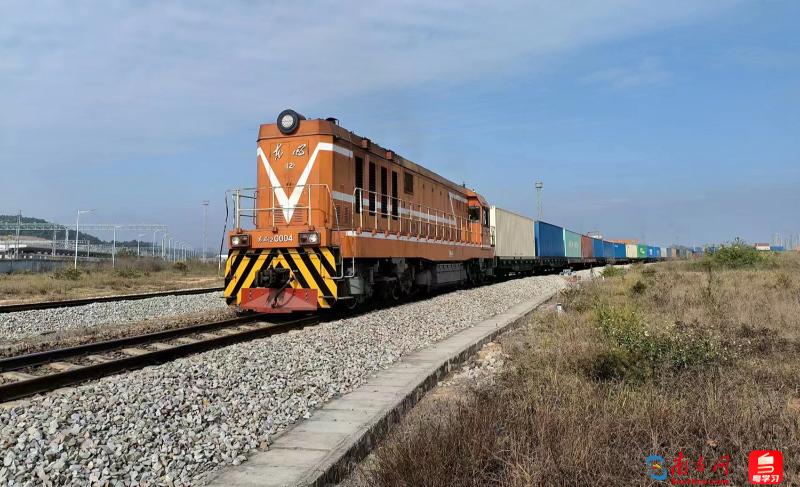 大灣區中歐班列7年開行2200趟 電子、機械等產品出口增長明顯