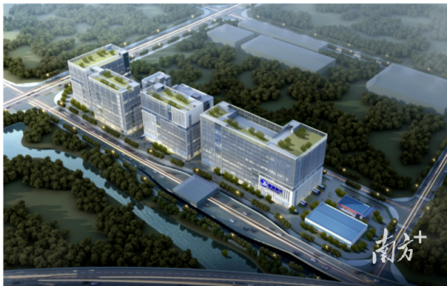 洋興氫藍時代氫燃料電池系統研發制造項目效果圖。受訪者供圖