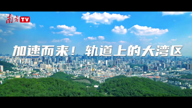 加速而來！軌道上的大灣區(qū)