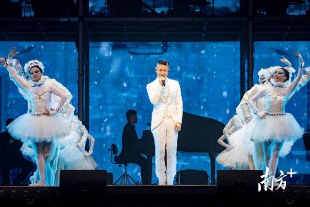 張學友演唱會現場。