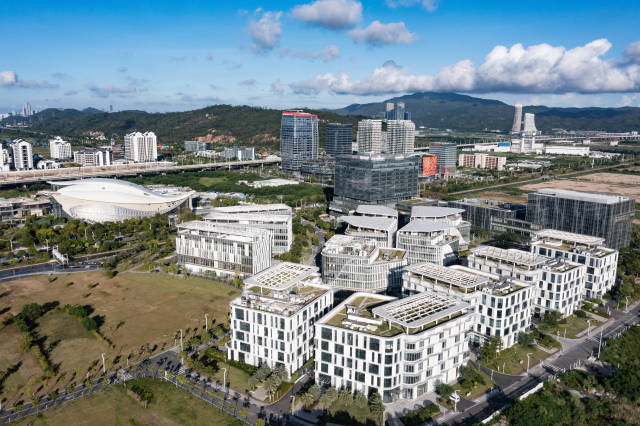 粵澳合作中醫藥科技產業園。