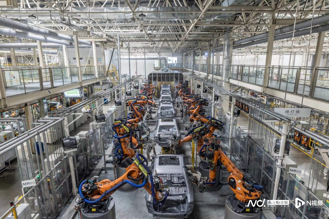 廣州廣汽埃安智能生態工廠。