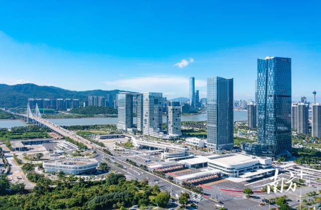 橫琴粵澳深度合作區。南方+記者 關銘榮 攝