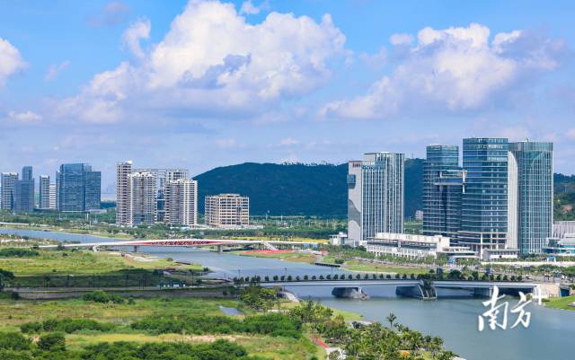 橫琴將以天沐河為軸，串聯琴澳創新載體、產業研發與生產空間、公共服務平臺。