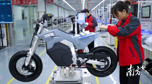 臺鈴電動車數字化車間