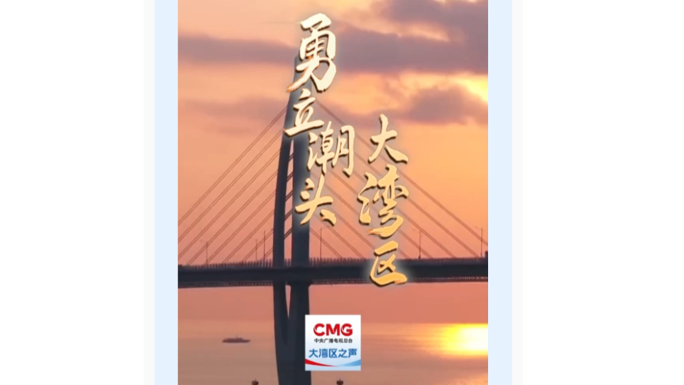 勇立潮頭大灣區丨“一腳油逛灣區”，好暢快！