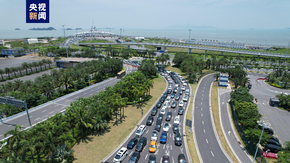 創歷史最快紀錄！港珠澳大橋今年出入境旅客超1000萬人次