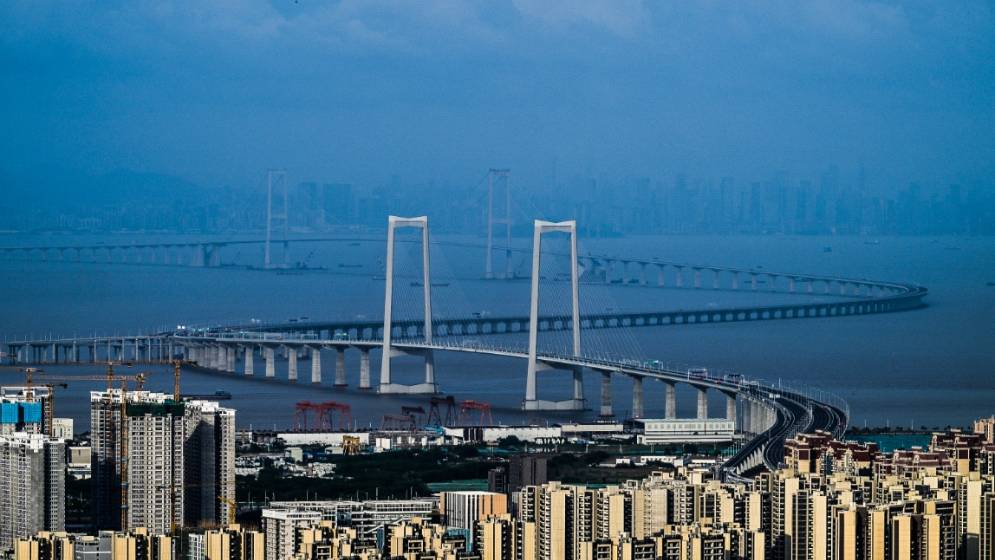 深中通道開通以來車流破200萬