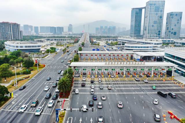 橫琴粵澳深度合作區(qū)“二線”通道。
