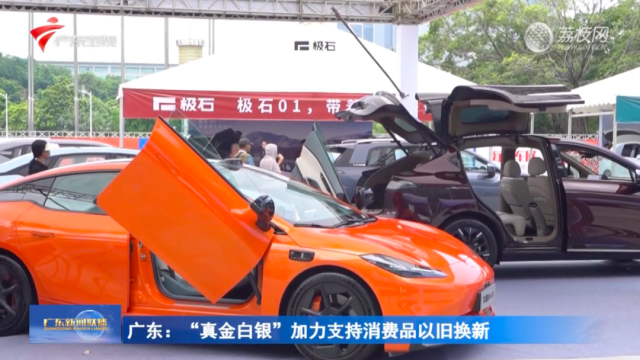 廣東：“真金白銀”加力支持消費品以舊換新