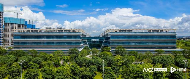 坐落在東莞濱海灣新區的OPPO全球算力中心。