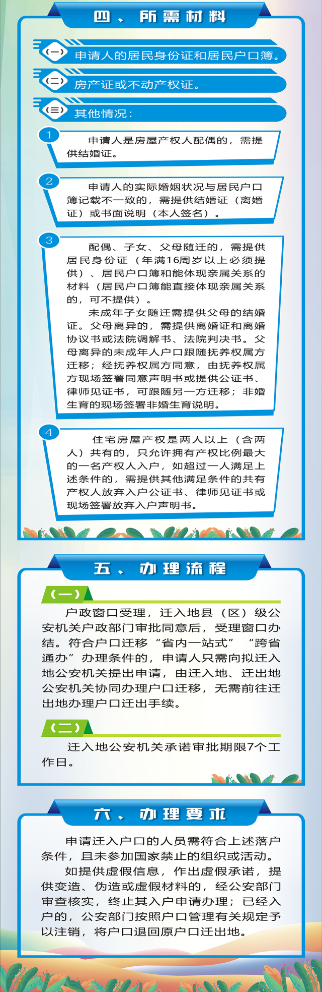 一圖讀懂 | 惠州市人民政府辦公室關于調整穩定居住入戶事項的通知