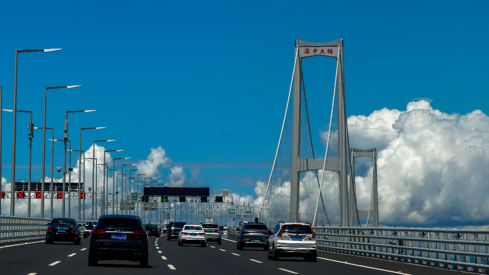 深中通道有多火？125天，突破1000萬！