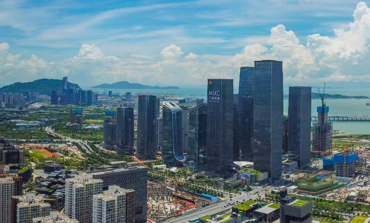 前海深港國際金融城。圖源南方日報