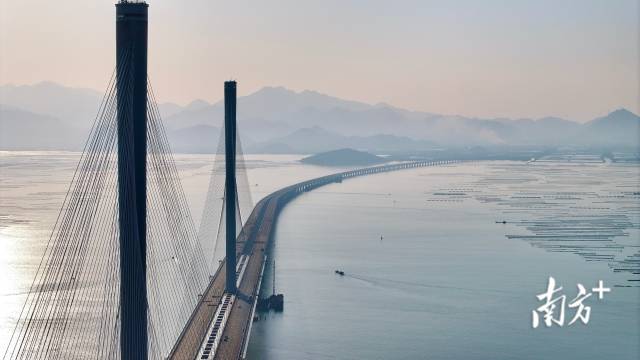 黃茅海大橋。南方+楊興樂 攝