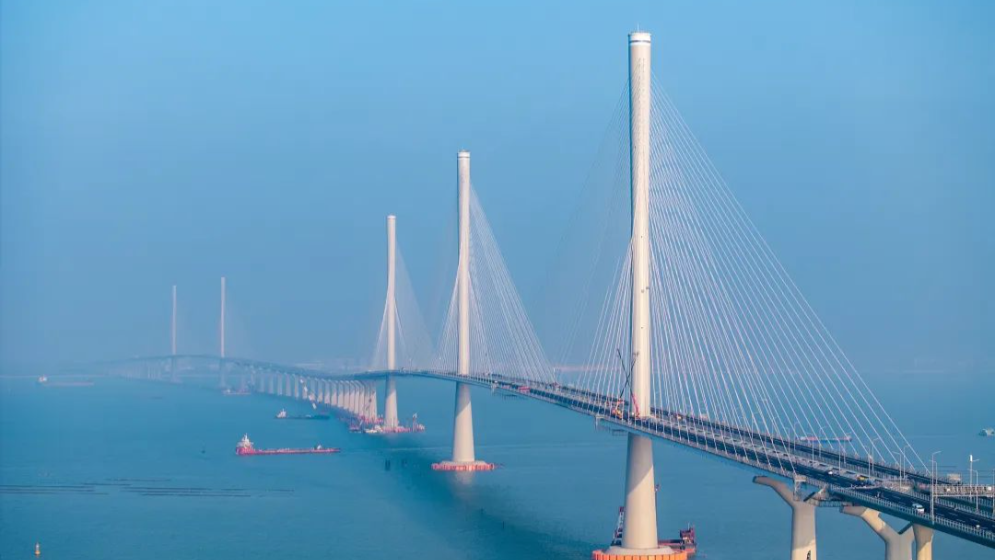 黃茅海跨海通道11日15時(shí)通車試運(yùn)營(yíng) 初期免費(fèi)通行
