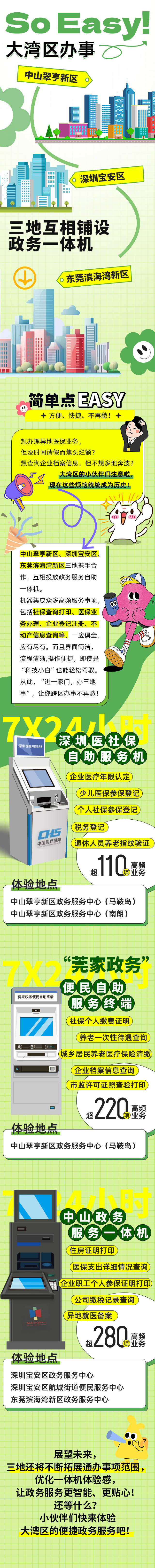 超600項服務事項實現通辦，深莞中三地互設政務一體機