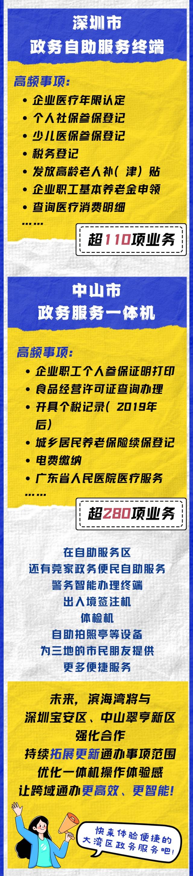 超600跨域事項可在東莞濱海灣自助辦理
