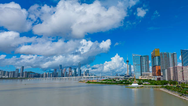 澳門風光。新華社 發