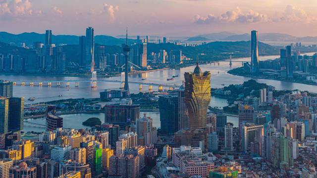 澳門風光。新華社 發