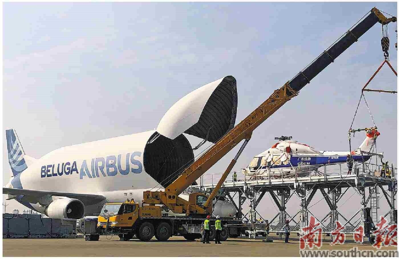  空客交付首架H175。南方日報記者 張令 攝