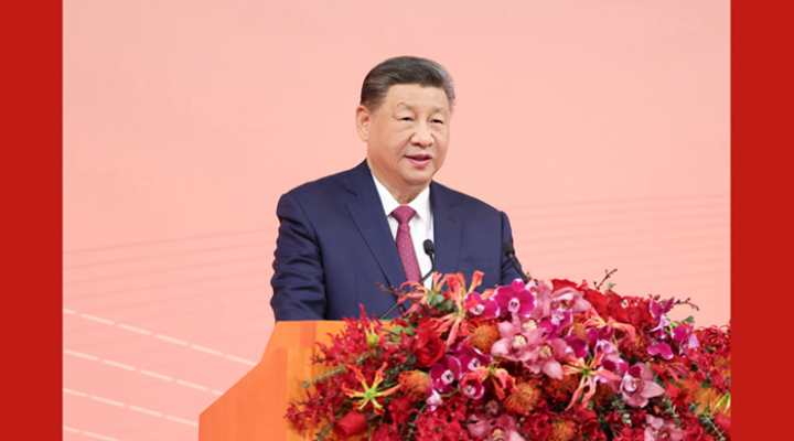 習近平出席澳門特別行政區政府歡迎晚宴并發表重要講話