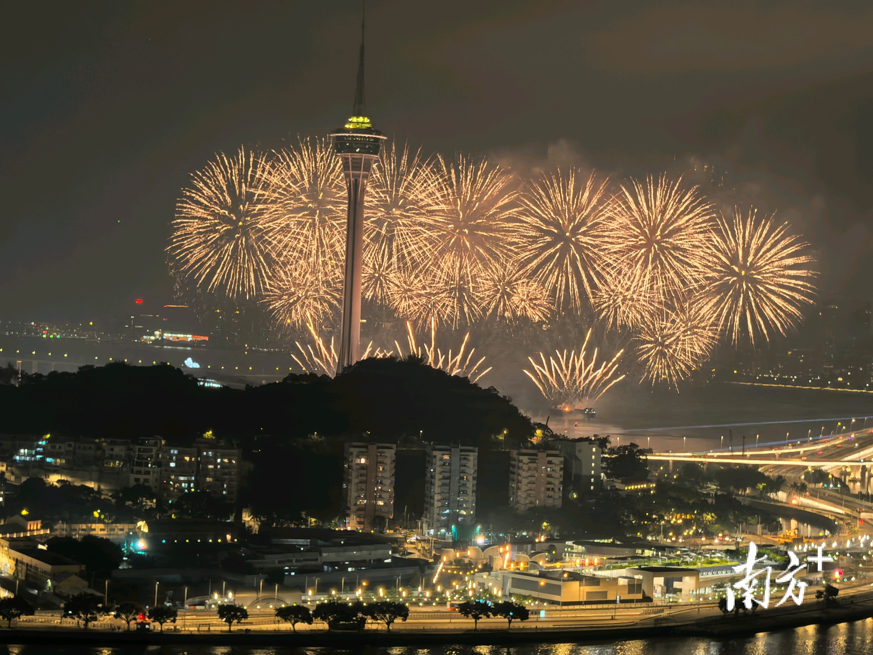 慶祝澳門特別行政區成立25周年煙花表演