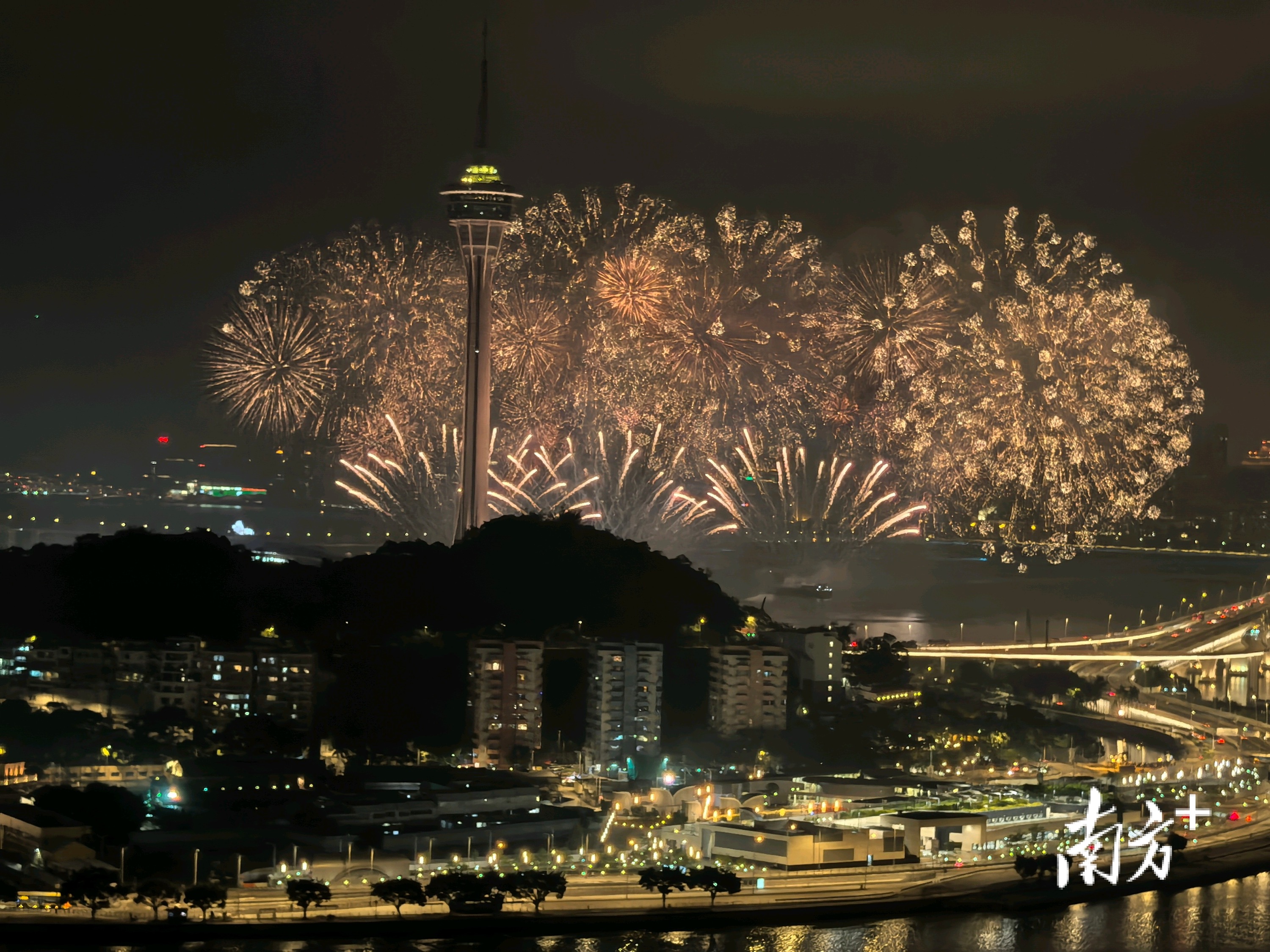 慶祝澳門特別行政區成立25周年煙花表演