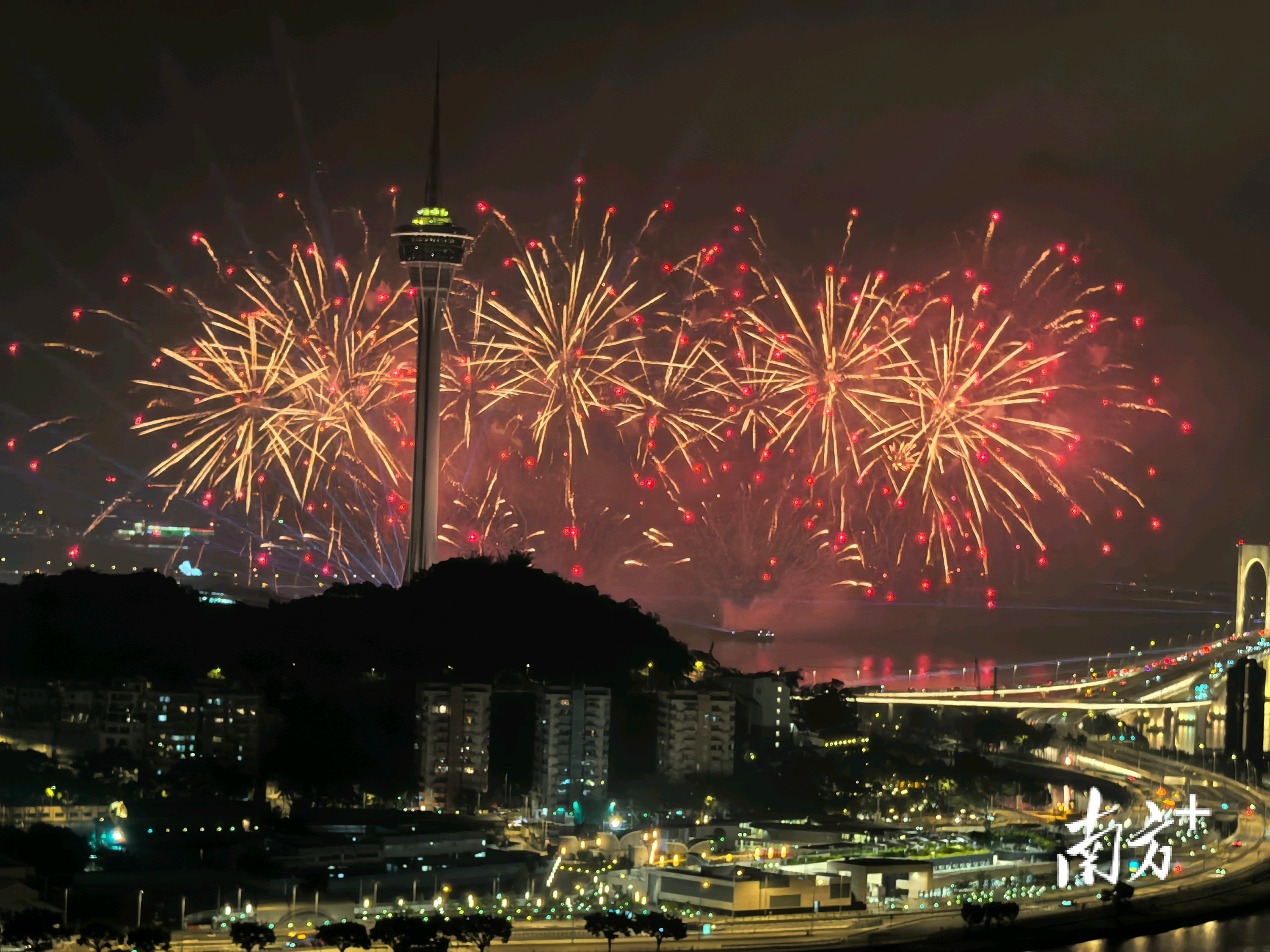 慶祝澳門特別行政區成立25周年煙花表演