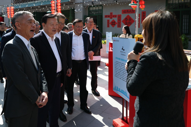 夏寶龍考察前海深港青年夢(mèng)工場(chǎng)