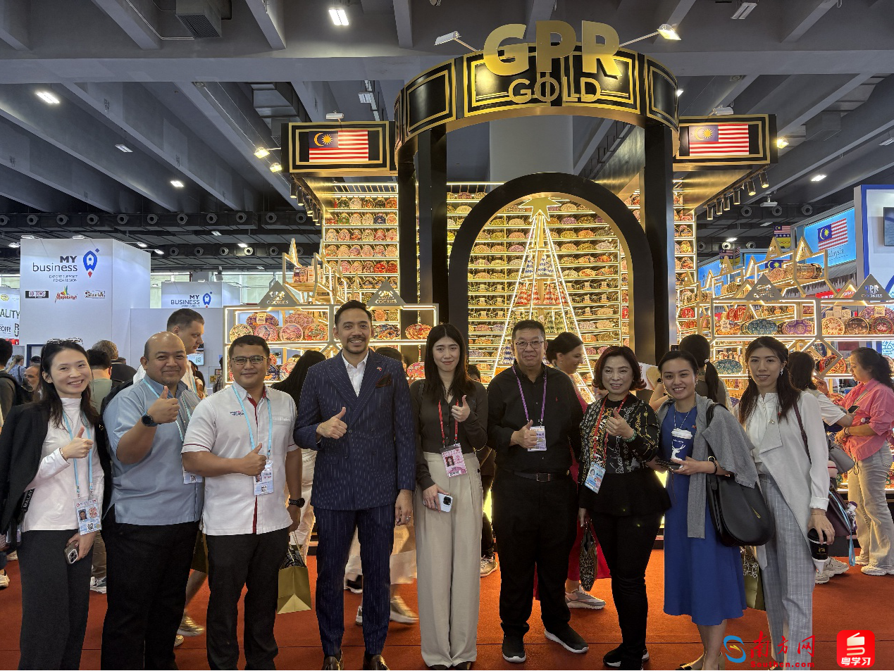 出席廣州廣交會的馬來西亞出口商
