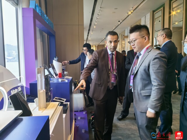 莞港產業合作交流會現場