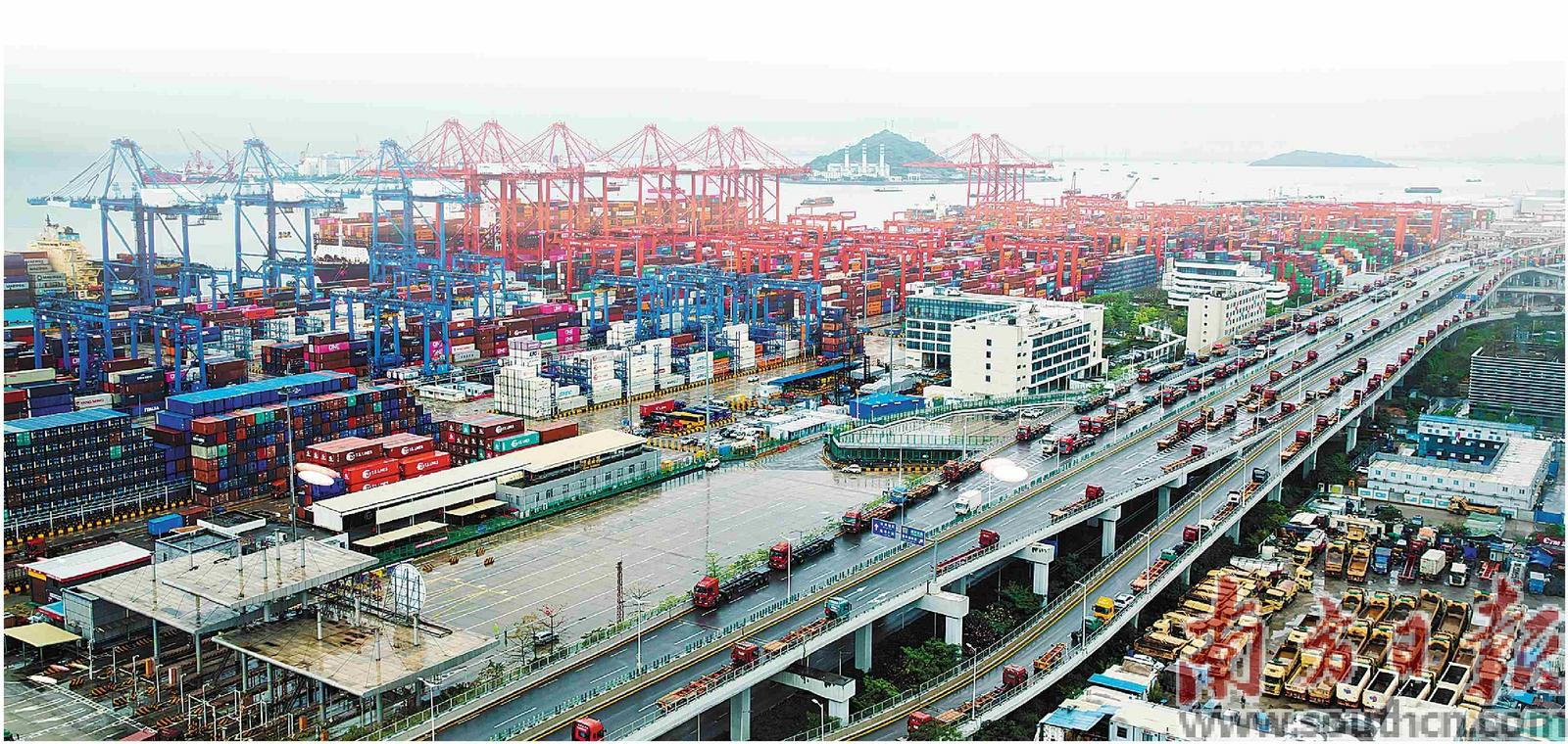 深圳前海媽灣智慧港碼頭。南方日報記者 張冠軍 攝