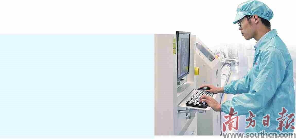 光弘科技的生產車間。南方日報記者 梁維春 攝