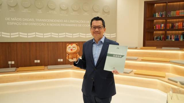 澳門招商投資促進局主席余雨生接受GDToday專訪。