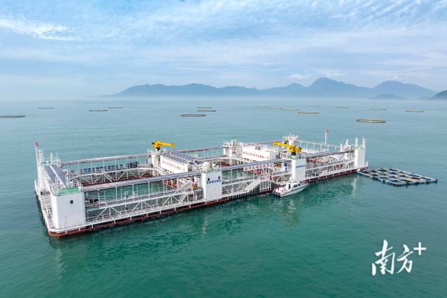 海上城堡“格盛一號”海洋牧場。