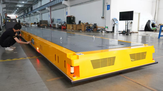 多智能體協同重載AGV。 受訪者供圖