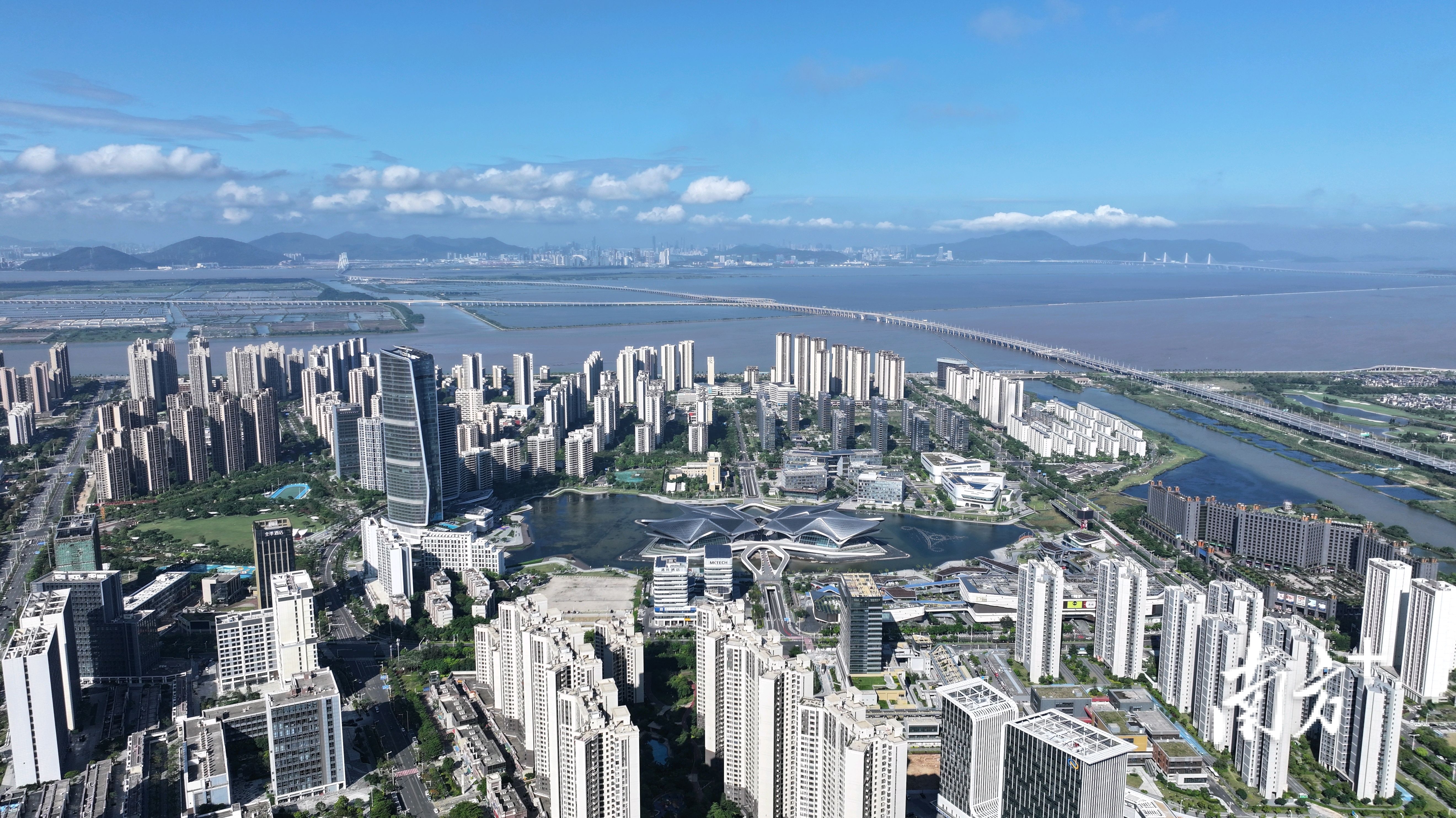 珠海金灣航空新城。