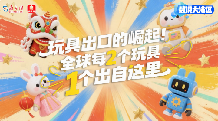 玩具出口的崛起！全球每2個玩具1個出自這里