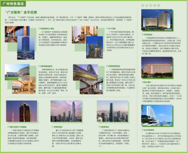 《廣州十五運會地圖》廣式服務板塊。