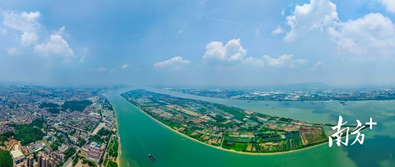 環兩江先行區是佛山承東啟西梯次發展的中部樞紐。廖明璨 攝