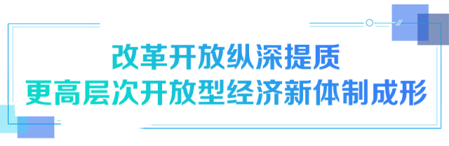 改革開放縱深體質 更高層次開放型經濟新體制成形