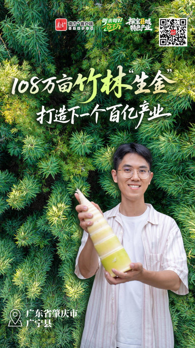 賣空氣也能賺錢，肇慶廣寧“小竹子”撬動(dòng)大產(chǎn)業(yè)