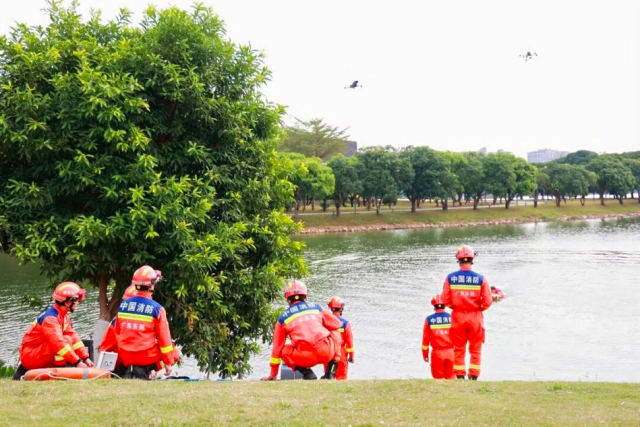 松山湖“低空經濟+應急救援”的一線場景應用