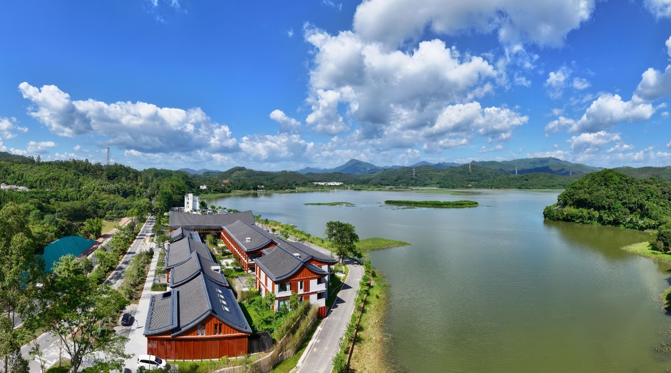 惠州博羅顯崗水庫驛站。