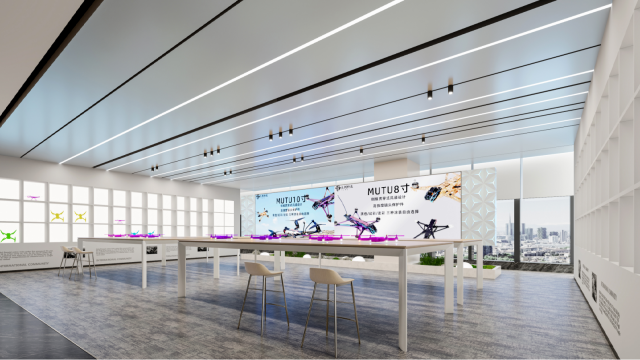  企業位于濱海灣科興科學園的辦公與研發空間效果圖