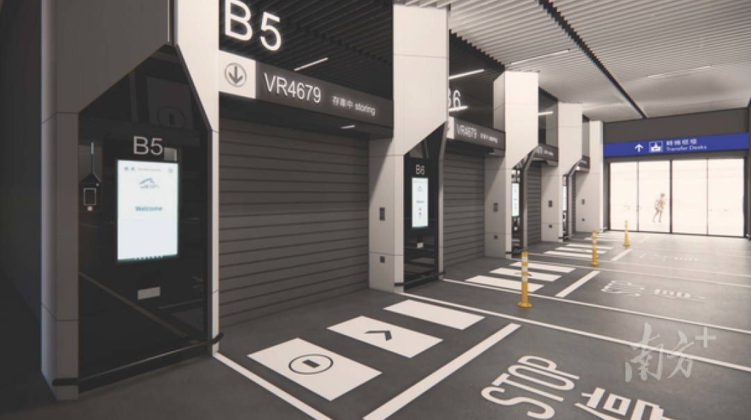轉(zhuǎn)機(jī)停車(chē)場(chǎng)采用全新自動(dòng)化泊車(chē)系統(tǒng)