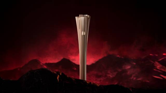  “綻放”火炬造型