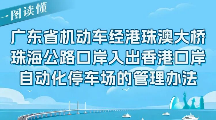 廣東私家車香港口岸停車攻略！一圖掌握關(guān)鍵信息